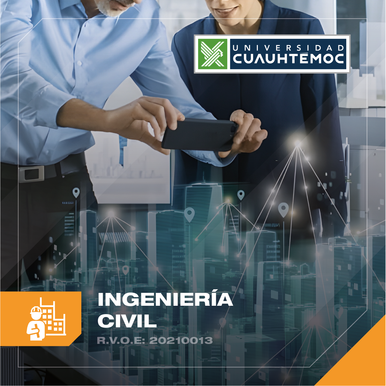 El objetivo de la carrera de Ingeniería Civil de la Universidad Cuauhtémoc te animará a querer ser parte de este programa.